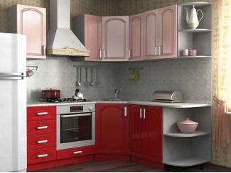Красная угловая кухня - Мебельная фабрика «Феникс-мебель»