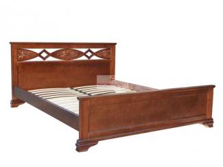 Кровать Лира с резьбой - Мебельная фабрика «МуромМебель»