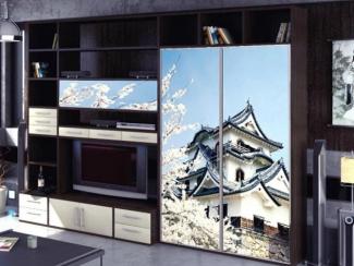 Гостиная стенка в японском стиле - Мебельная фабрика «Вяз-элит»