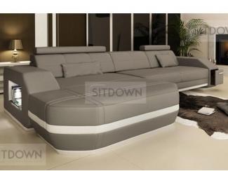 Серый диван в стиле модерн Николь