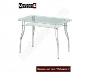 Стеклянный стол Мебелеф-5 - Мебельная фабрика «МебелеФ»