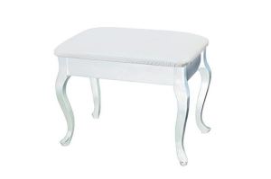 Банкетка Азалия с ящиком белая - Мебельная фабрика «Мебелик»
