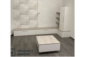 Белая мебель для гостиной - Мебельная фабрика «Проспект мебели»