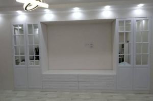 Белая стенка в гостиную - Мебельная фабрика «Авангард»