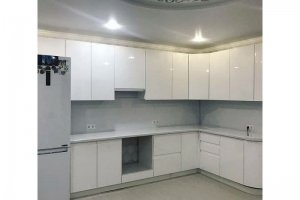Белая угловая кухня - Мебельная фабрика «IDEA»