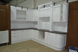 Белая угловая кухня - Мебельная фабрика «Мега-Сити»