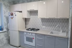 Бело-серая кухня - Мебельная фабрика «RiN Мебель»
