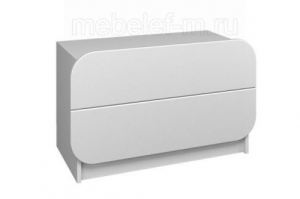 Белый комод Мебелеф 21 - Мебельная фабрика «МебелеФ»