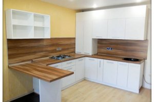 Белый кухонный гарнитур - Мебельная фабрика «Мебель РОСТ»