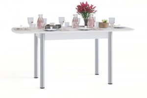 Белый обеденный стол СО-3м - Мебельная фабрика «Сокол»