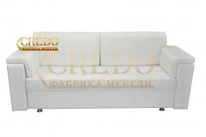 Белый прямой диван - Мебельная фабрика «Кредо»