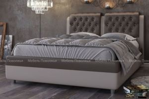 Кровать двуспальная Богема 2 - Мебельная фабрика «Мебель Поволжья»