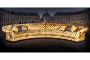 Большой эркерный диван Палаццо - Мебельная фабрика «ИСТЕЛИО»