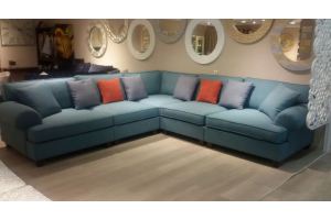 Большой мягкий угловой диван Оксфорд - Мебельная фабрика «Атриум-мебель»