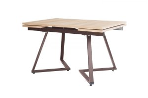 Большой раскладной кухонный стол Рим - Мебельная фабрика «Металлодизайн»