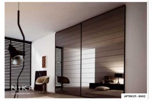 Шкаф-купе в спальню Барселона - Мебельная фабрика «NIKA premium»