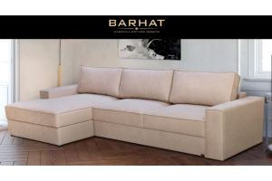 Диван Бруно-2 с оттоманкой - Мебельная фабрика «BARHAT»