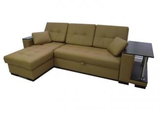 Угловой диван Бостон с оттоманкой - Мебельная фабрика «Престиж»