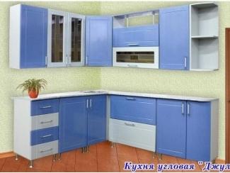 Голубая угловая кухня Джулия - Мебельная фабрика «С-Корпус»