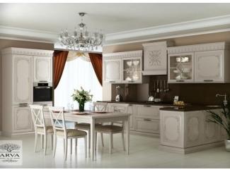 Кухонный гарнитур Бук цвет серый прованс - Мебельная фабрика «ARVA»