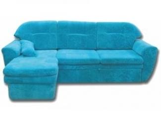 Голубой угловой диван Бали  - Мебельная фабрика «Аккорд»