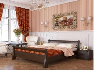 Современная деревянная кровать Диана - Мебельная фабрика «Diles»