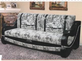 Черно-белый диван Толикс 3 - Мебельная фабрика «Фараон»