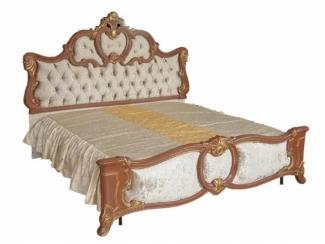 Элитная двухспальная кровать Лорэна - Мебельная фабрика «Миал»