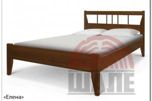 Кровать деревянная Елена - Мебельная фабрика «ВМК-Шале»