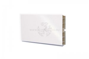 Цоколь пластиковый белый глянец - Оптовый поставщик комплектующих «Россо»