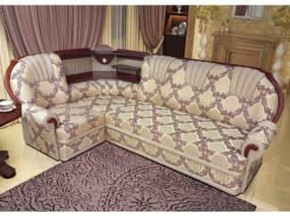 Угловой диван Венеция с баром - Мебельная фабрика «Kiss»