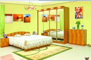 спальный гарнитур Гамма 3 - Мебельная фабрика «Регина»