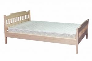 Кровать из массива Мария 2 - Мебельная фабрика «Ярославские кровати»