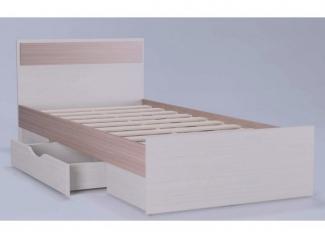 Кровать Амели с накладкой и ящиком - Мебельная фабрика «Комодофф»