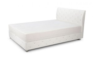 Кровать с каретной стяжкой Релакс-2 - Мебельная фабрика «ПанДиван»