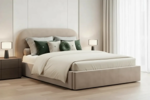 Мягкая премиальная кровать Mona - Мебельная фабрика «Фабрика кроватей Bedberry»