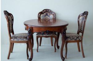 Стол Роза и стулья Гранд - Мебельная фабрика «Каспий мебель»