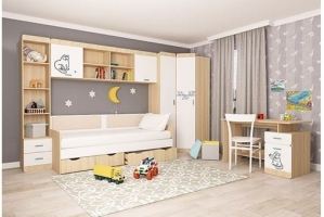 Комплект мебели для детской Кот - Мебельная фабрика «Аквилон»