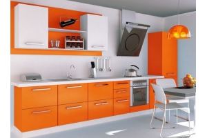 Оранжевая кухня Модерн - Мебельная фабрика «Д.А.Р. Мебель»