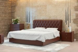 Мягкая кровать Гламур - Мебельная фабрика «Полярис»