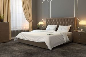 Мягкая кровать Орландо - Мебельная фабрика «Полярис»