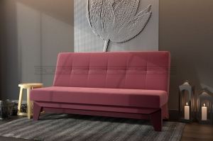 Прямой диван Микс без кареток - Мебельная фабрика «Полярис»