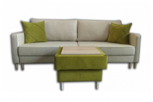 Прямой диван Ника ПД 3 - Мебельная фабрика «Виктория Мебель»