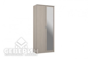 Шкаф 2-х створчатый Орион с зеркалом - Мебельная фабрика «Северин»