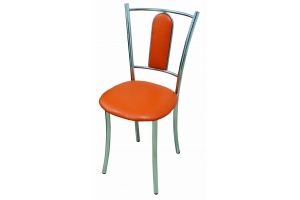 Стул с мягкой спинкой оранжевый - Мебельная фабрика «Мебель-Стиль»