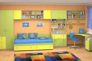 Детская комплект мебели Денди - Мебельная фабрика «Д.А.Р. Мебель»
