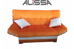 Диван Клик-кляк с декоративным шнуром - Мебельная фабрика «AlissA»