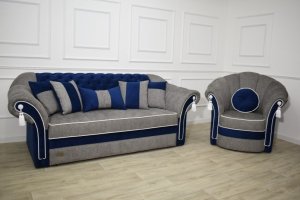 Диван прямой Грация и кресло - Мебельная фабрика «ЮлЯна»