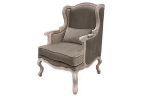Интерьерное каминное кресло Сезарина - Мебельная фабрика «Альба Мебель»