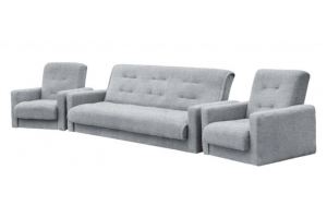 Комплект Лондон 2 диван и кресла - Мебельная фабрика «Экомебель»
